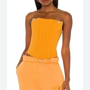 Boys Lie Corset Orange